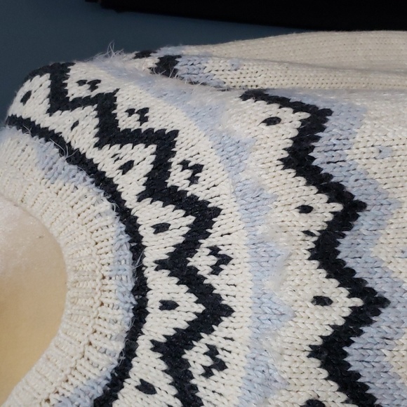 Ann Taylor Loft Fair Isle Part Mohair Warm Sweater Size L - Picture 2 of 8